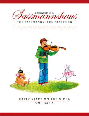 Early Start on the Viola Book 1 - Viola by Sassmanshaus Barenreiter BA9686