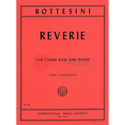 Reverie - for Double Bass and Piano (Solo Tuning) - Giovanni Bottesini - Double Bass IMC