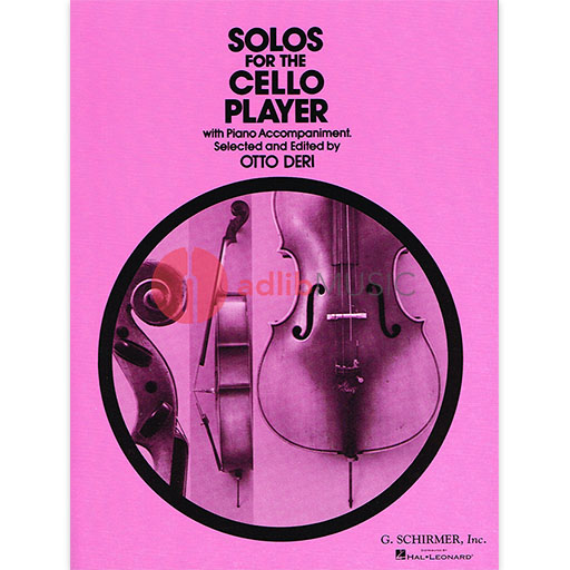 Solos for the Cello Player - Cello/Piano Accompaniment edited by Deri Schirmer 50329300