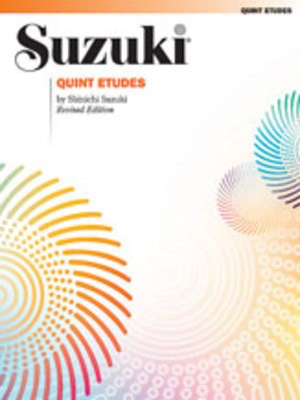 Suzuki Quint Etudes - Violin Book Summy Birchard 0095S