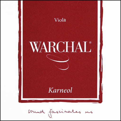 Warchal Karneol Viola String Set Medium (A Metal-Ball) 16"-17"