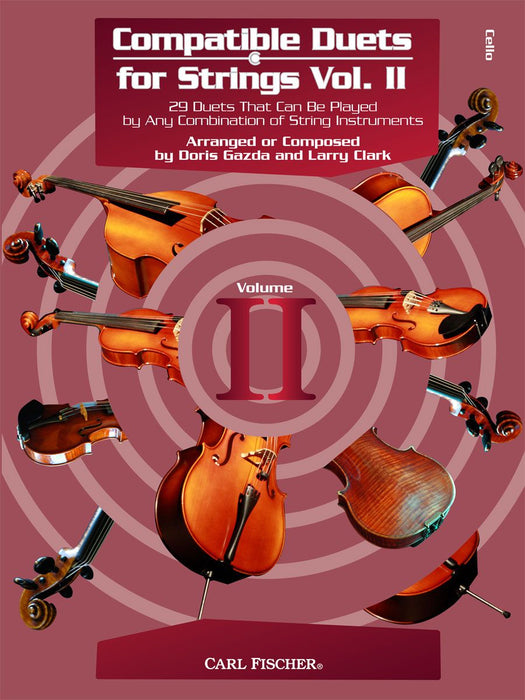 Compatible Duets for Strings Volume 2 - Cello Duet arranged by Clark/Gazda Fischer BF120