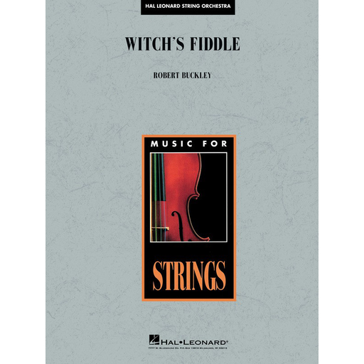 Buckley - Witch's Fiddle - String Orchestra Grade 3.5 Score/Parts  Hal Leonard 4492165
