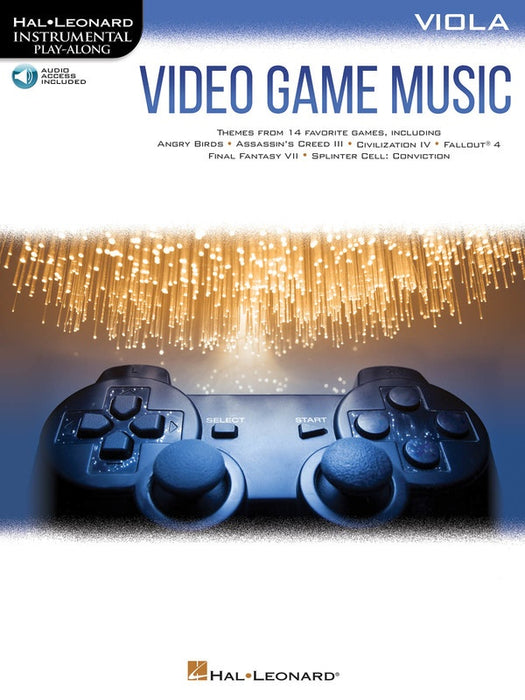 Video Game Music - Viola/Audio Access Online Hal Leonard 283886