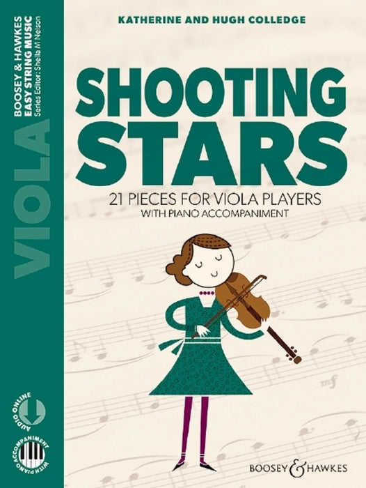 Shooting Stars - Viola/Piano Accompaniment/Audiot Access Online by Colledge Boosey & Hawkes New Edition M060135460