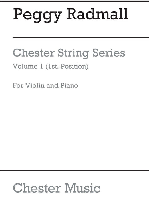 Chester String Series Volume 1 - Violin/Piano Accompaniment Chester CH01578