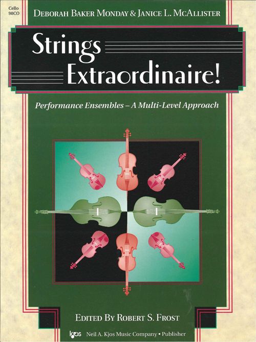 Strings Extraordinaire - Score Only by McAllister/Monday Kjos 98F