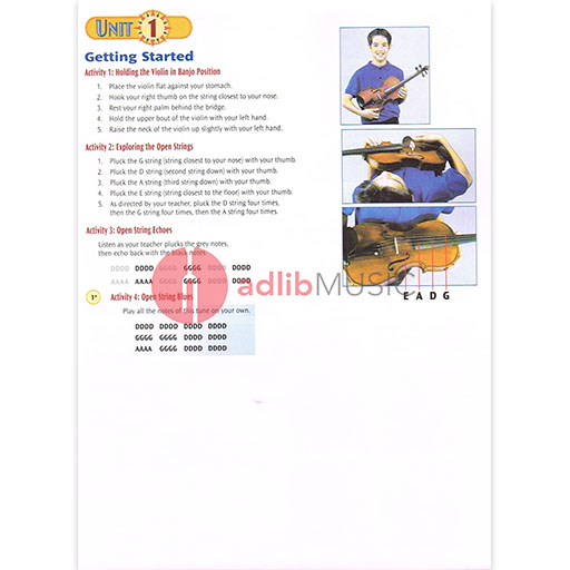 String Explorer Book 1 - Violin Book/ECD — The Sydney String Centre