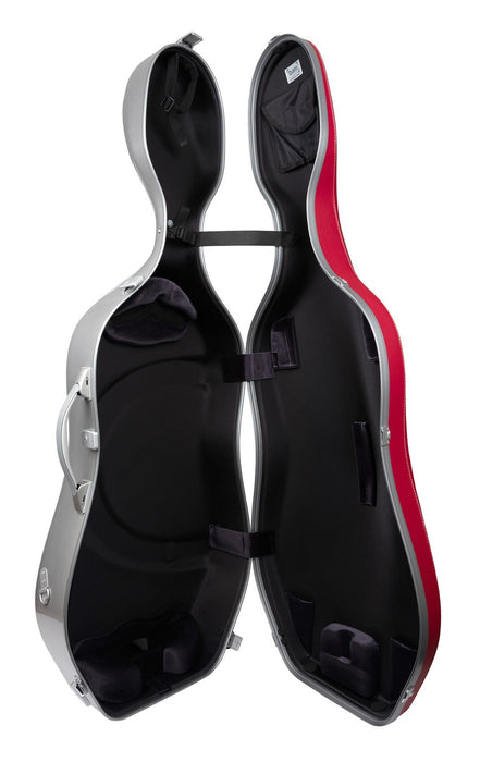 Cello Case - Bam L'Etoile Hightech Slim - Red