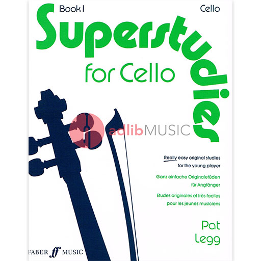 Superstudies Book 1 - Cello by Legg Faber 0571513786