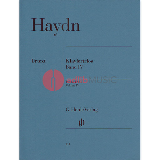 Piano Trios Vol. 4 - for Violin, Cello and Piano - Joseph Haydn - Piano|Cello|Violin G. Henle Verlag Piano Trio Parts