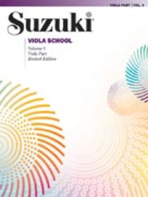 Suzuki Viola School Book/Volume 3 - Viola Book Only, No CD International Edition Summy Birchard 0243S
