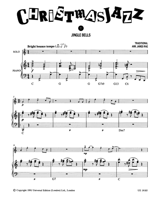 Christmas Jazz For Violin - James Rae