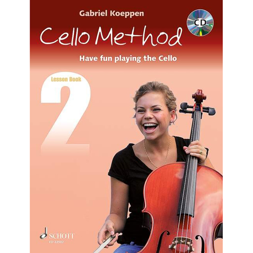 Koeppen - Cello Method Book 2 - Cello/CD Schott ED22502