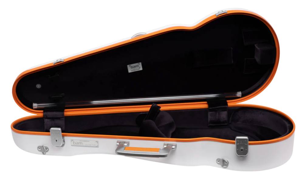 BAM Ice Supreme Hightech Polycarbonate Contoured Viola Case White/Orange