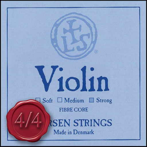 Larsen Original Violin D String Strong Aluminium 4/4