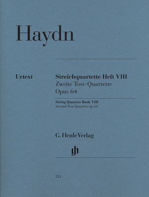 String Quartets Vol. 8 Op. 64 - Joseph Haydn - Viola|Cello|Violin G. Henle Verlag String Quartet Parts