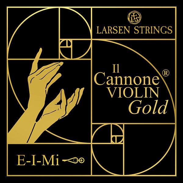 Larsen Il Cannone Gold Violin E String Medium 4/4