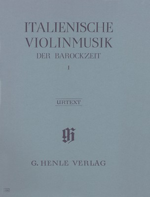 Italian Violin Music Vol. 1 Baroque Era - for Violin and Piano - Various - Violin G. Henle Verlag