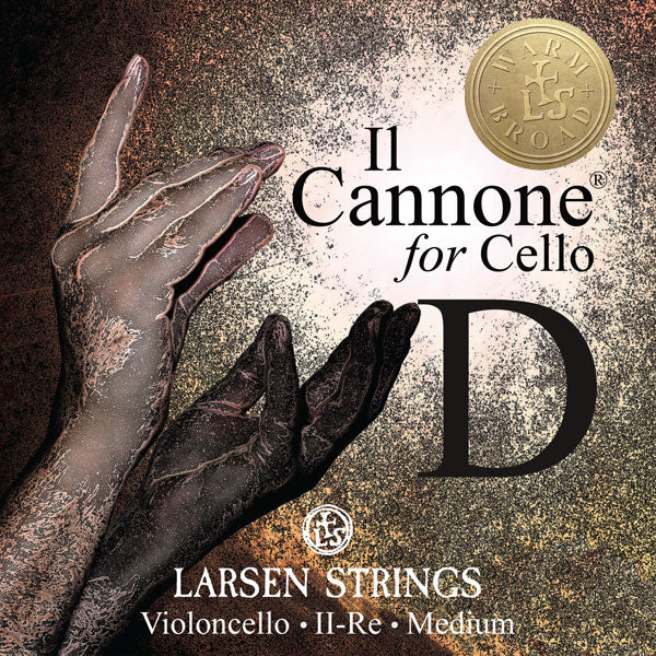 Larsen Il Cannone Cello D String Medium (Warm/Broad) 4/4
