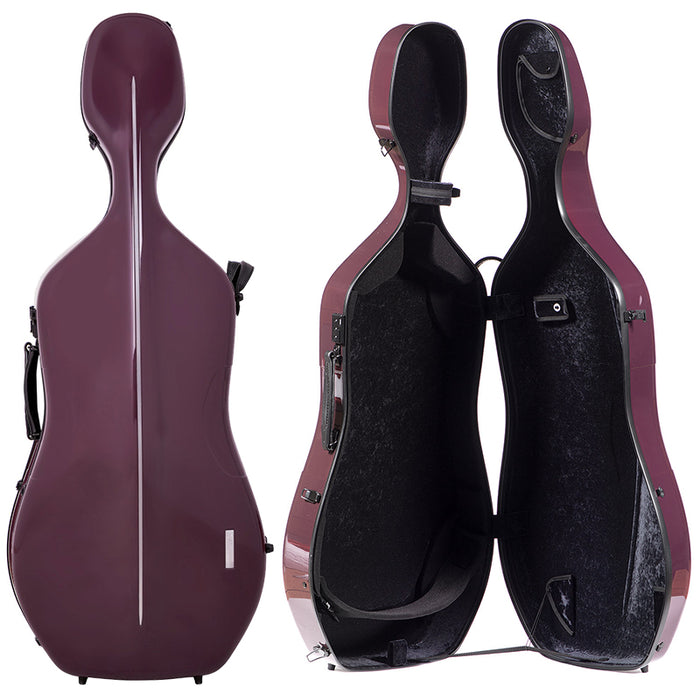 GEWA Air 3.9 Cello Case Purple Gloss 4/4