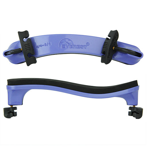 Everest Collapsible Violin Shoulder Rest Purple 4/4-3/4