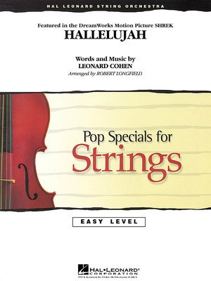 Hallelujah - Leonard Cohen - Robert Longfield Hal Leonard Score/Parts