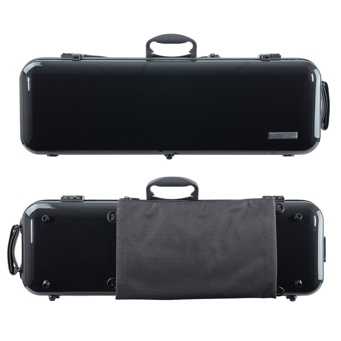 GEWA Air 2.1 Oblong Violin Case with Subway Handle Black Gloss 4/4