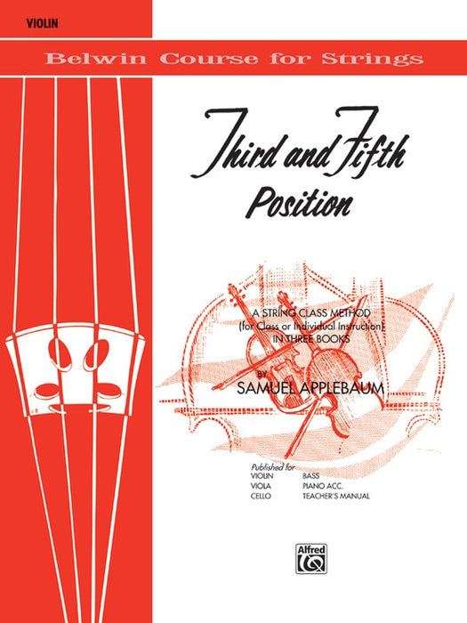 String Builder 3rd and 5th Position - Violin