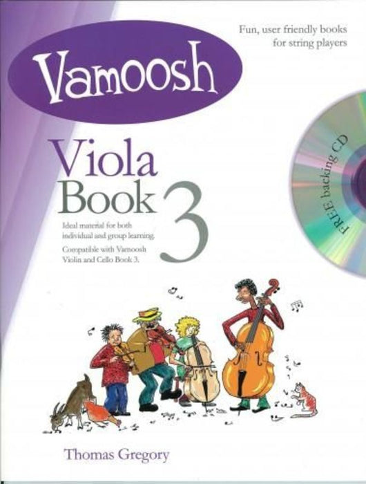 Vamoosh Viola Book 3 - Viola/CD by Gregory Vamoosh Music VAM13