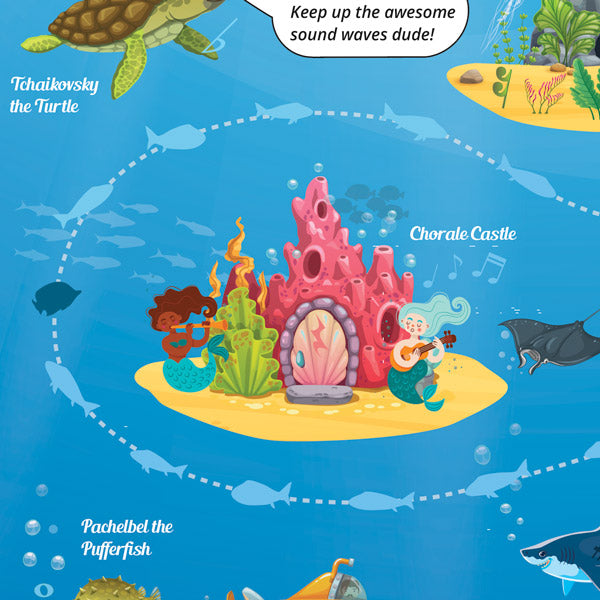 Mission to La Mer A3 Music Practice Chart by Musically Gifted