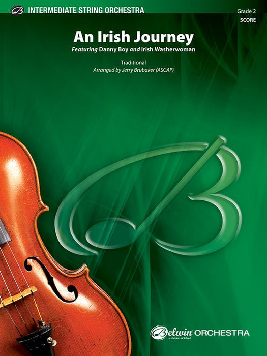 Irish Journey - String Orchestra Grade 2 Score/Parts arranged by Brubaker Belwin 44793