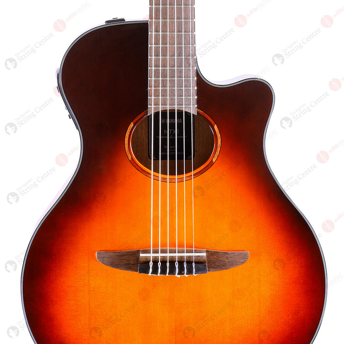 Yamaha NTX1 Acoustic Electric Classical Guitar Brown Sunburst