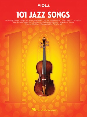101 Jazz Songs - Viola Solo Book Hal Leonard 146372