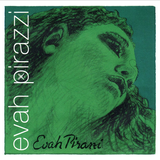 Pirastro Evah Pirazzi Green Violin E String Loop End Medium 4/4