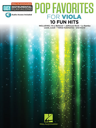 Pop Favourites - Viola/Audio Access Online Hal Leonard 232239