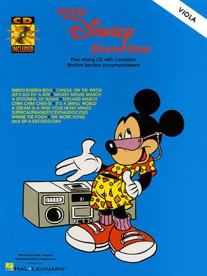 Easy Disney Favorites - Viola Play-Along Pack - Various - Viola Hal Leonard Viola Solo /CD