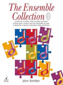 Ensemble Collection Book 2 - 2 Violins/Viola (or Cello)/Piano arranged by Kember Schott ED12500
