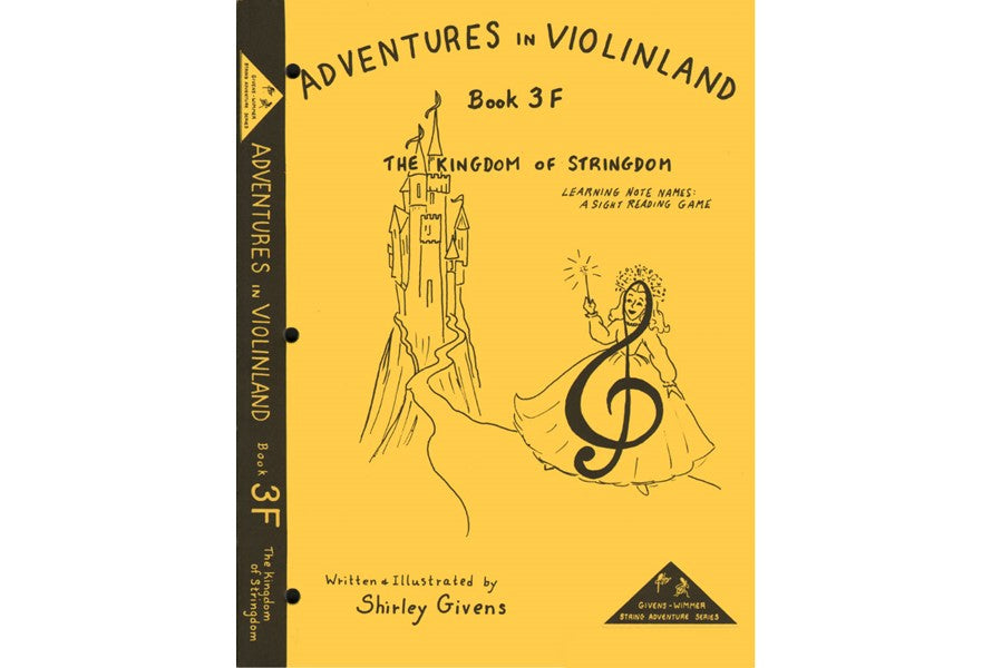 Adventures in Violinland Book 3F - Violin by Givens SS3F