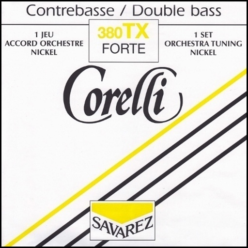 Corelli Double Bass String Set Forte TX 3/4-4/4