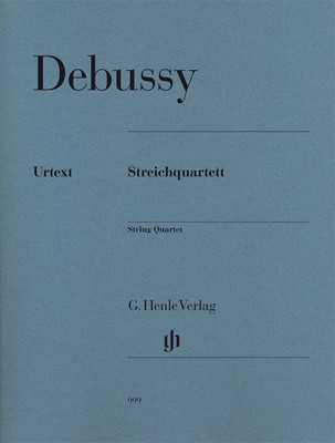 String Quartet - Claude Debussy - Viola|Cello|Violin G. Henle Verlag String Quartet Parts