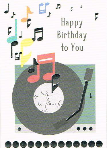 Greeting Card Happy Birthday to You