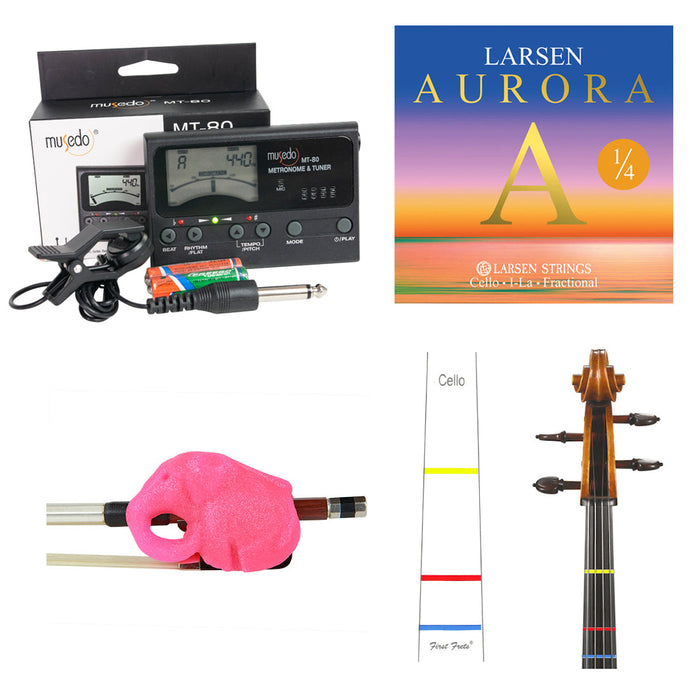 Beginner At Home Learning Essentials for 1/4 Cello