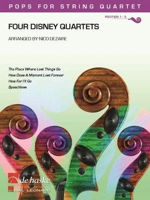 4 Disney Quartets - String Quartet arranged by Dezaire DeHaske DHP1226444070