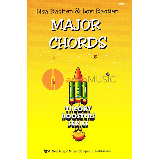 Major Chords by Bastien - Small Text Kjos  KP19