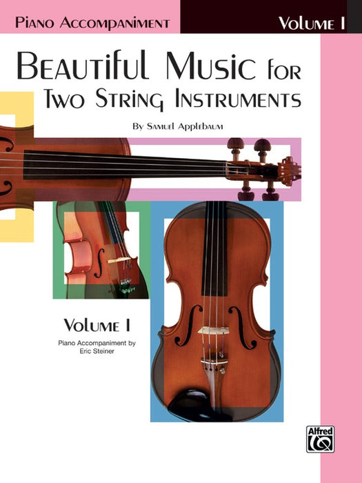 Beautiful Music for Two String Instruments Volume 1 - Piano Accompaniment Alfred EL02199
