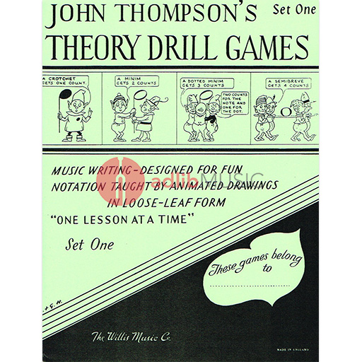 Theory Drill Games Set 1 - John Thompson Willis Music