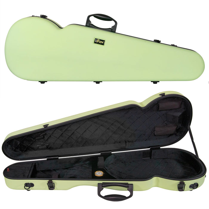 RAAN Shaped Violin Case Spring Grass 1/2-1/4