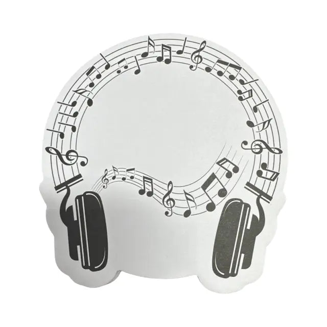 Post-It Note Pad Head Phones