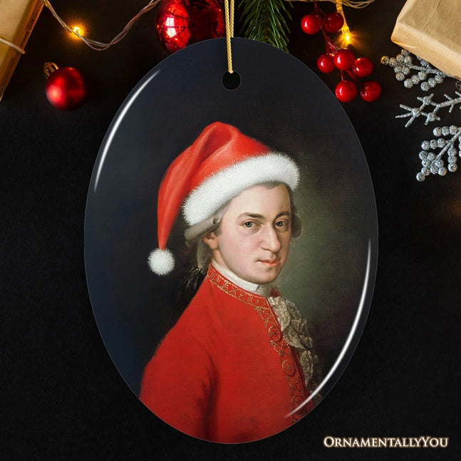 Christmas Decoration Santa Mozart Christmas